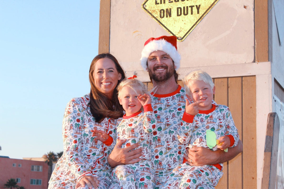 Matching Christmas Pajamas for Couples: Coordinating the Grown-Ups Too - Tuck & Char Co.