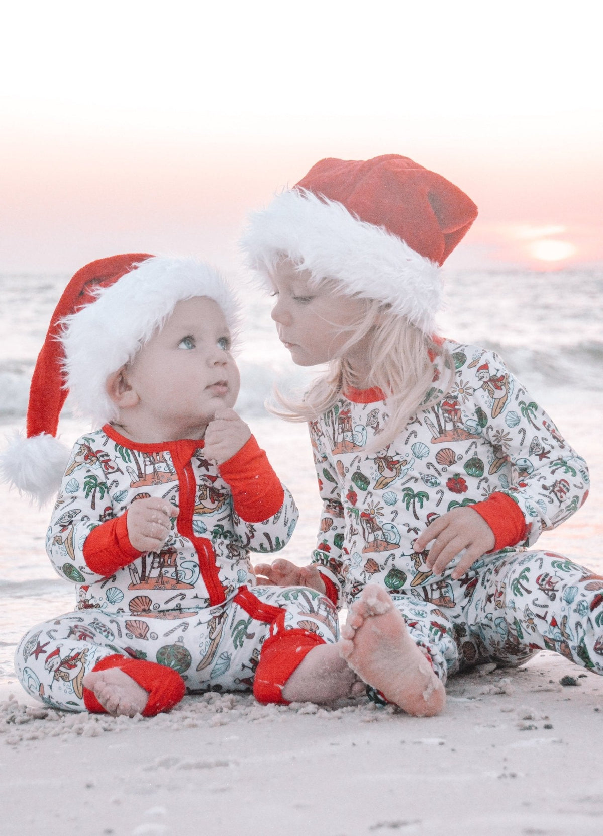 Matching Family Christmas Pajamas for 2026: The Coastal Ones - Tuck & Char Co.
