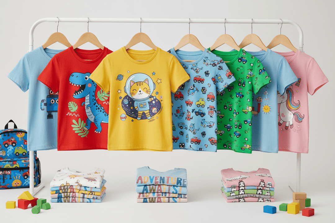 When to Size Up in Kids Graphic Tees for Everyday Wear - Tuck & Char Co.