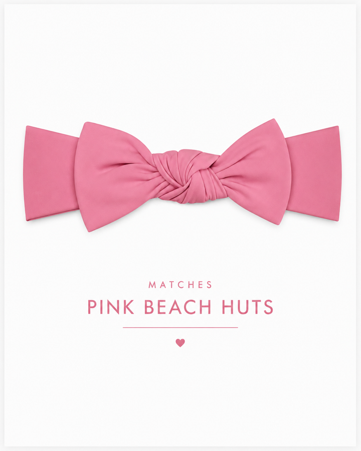 Coastal Christmas Bamboo Baby Bow