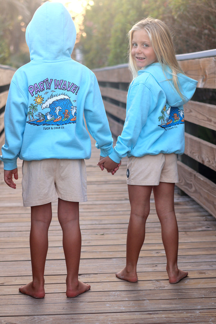 Party Wave Zip-Up Hoodie
