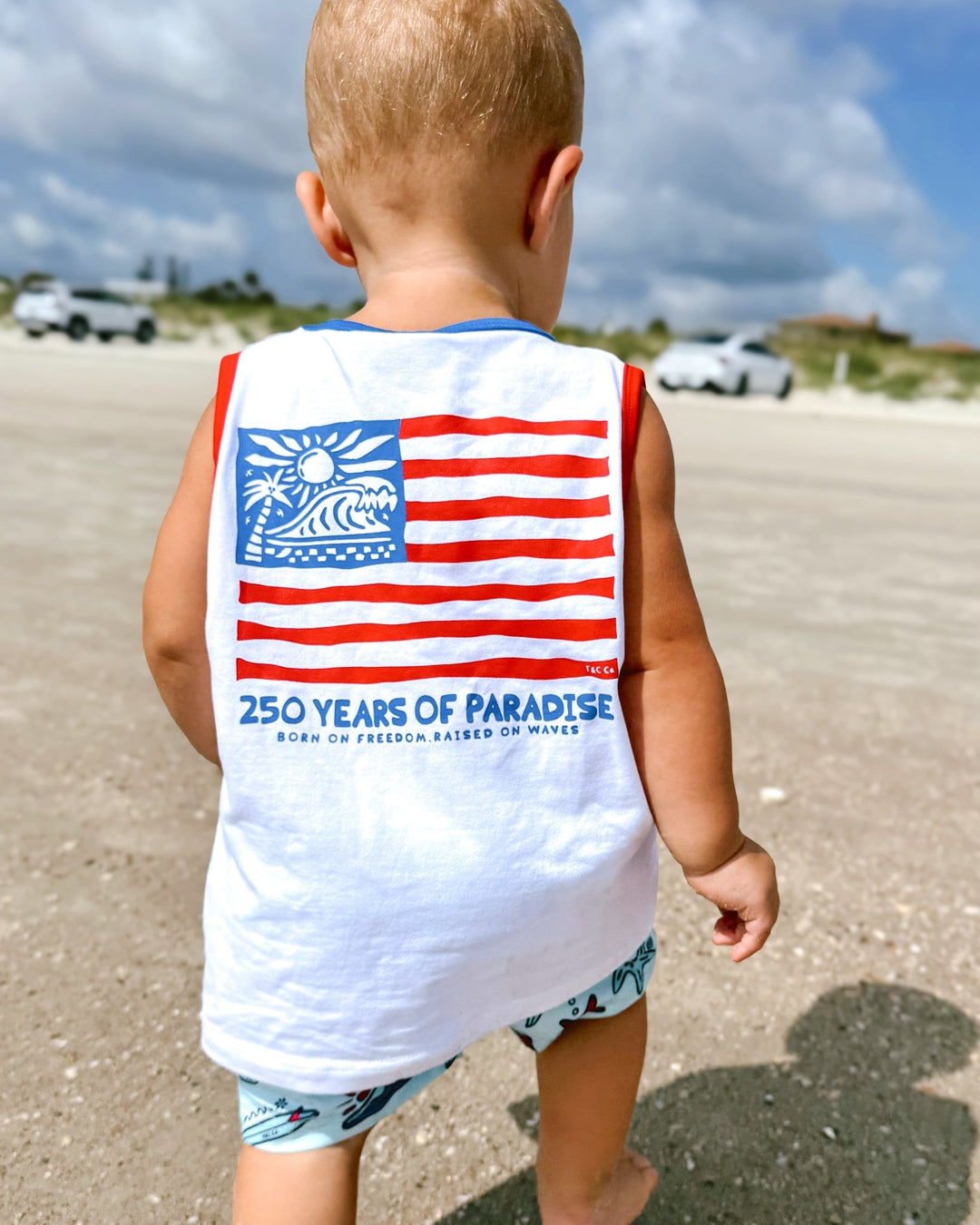 250 Years of Paradise Tank - Tuck &amp; Char Co.