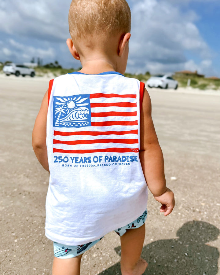 250 Years of Paradise Tank - Tuck &amp; Char Co.
