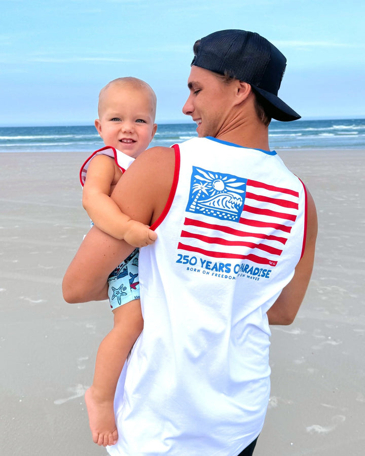 250 Years of Paradise Tank - Tuck &amp; Char Co.