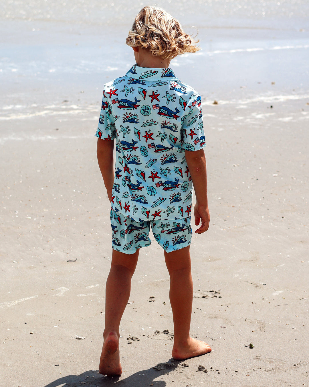 Coastal Americana Hybrid Boardshorts | Pre-Order Ships Next Week