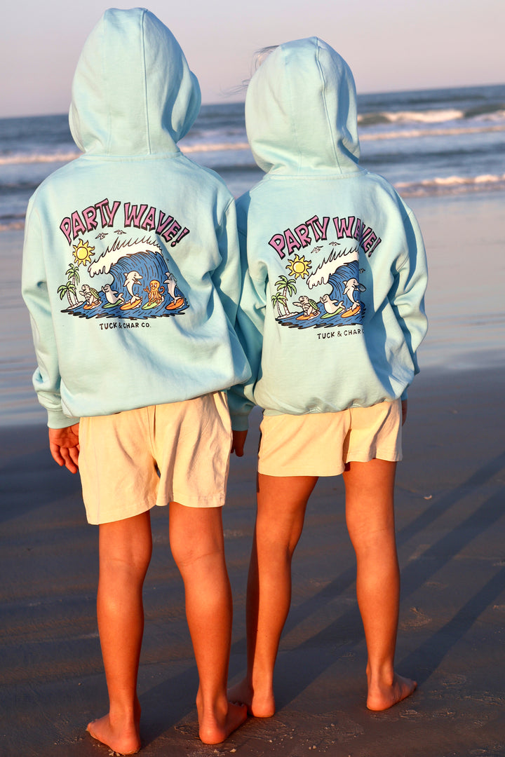 Party Wave Zip-Up Hoodie