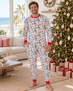 Jolly Waves Adult Unisex Jogger Pajama Set