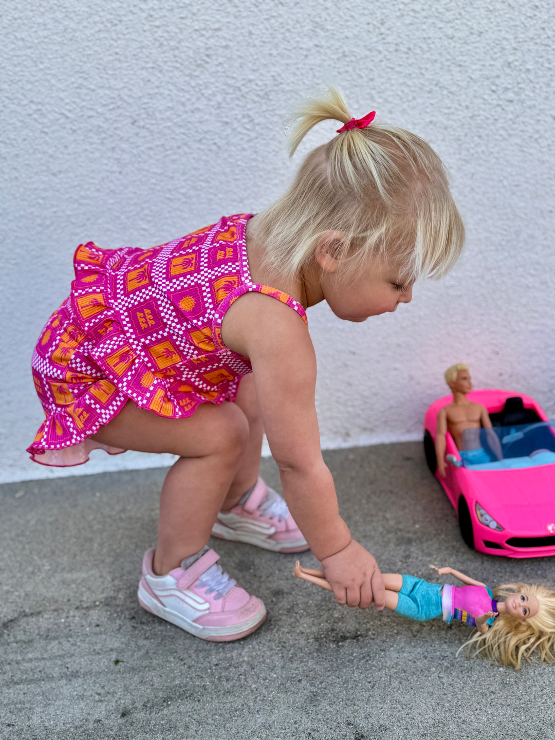 Palms &amp; Frills Girls Two Piece Set