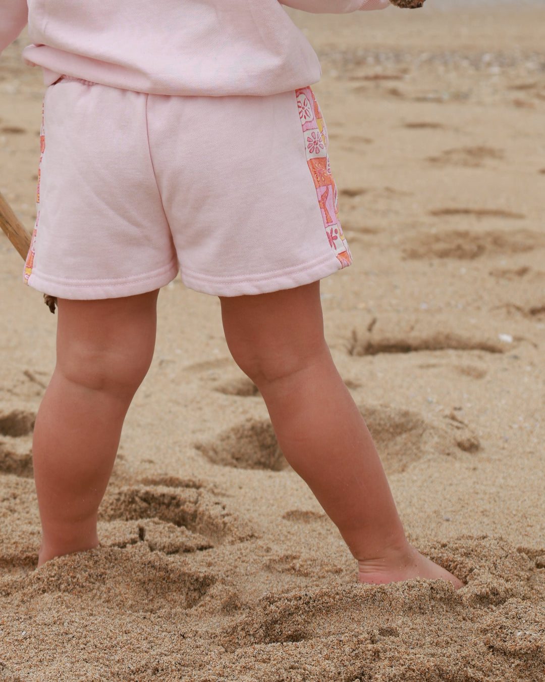 Girls Retro Coastal Surf Club - Pink