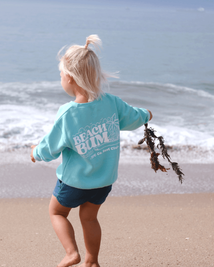 Beach Bum T&amp;C Co. Surf Club - Crewneck Sweatshirt - Tuck &amp; Char Co.