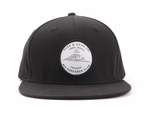 Big Shredder Club Snapback - Black - Tuck &amp; Char Co.