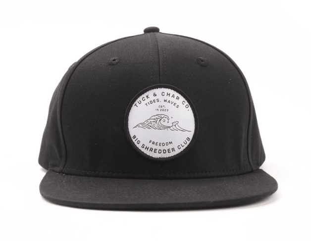Big Shredder Club Snapback - Black - Tuck &amp; Char Co.