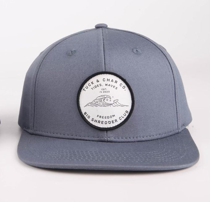 Big Shredder Club Snapback - Dusk Navy - Tuck &amp; Char Co.