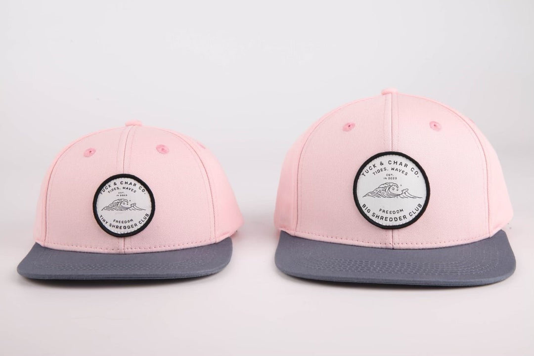 Big Shredder Club Snapback - Pink - Tuck &amp; Char Co.