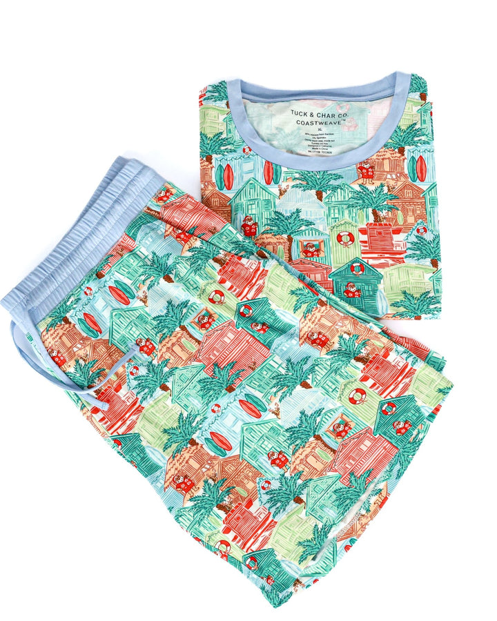 Blue Beach Huts Men&