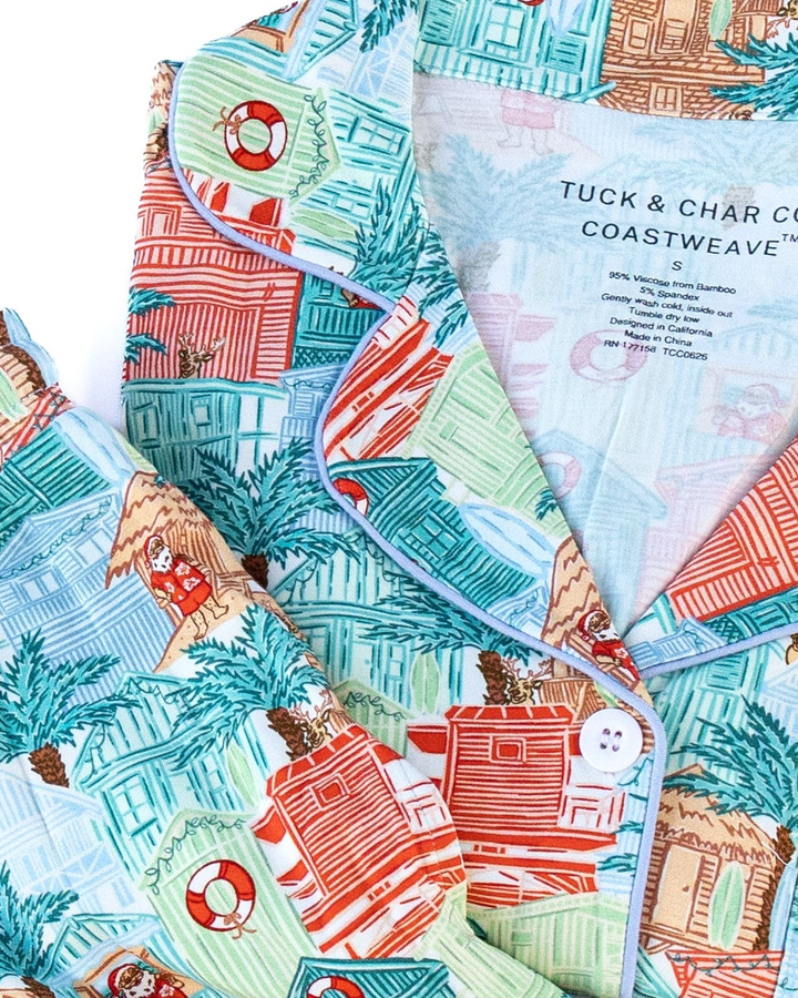 Blue Beach Huts Women&
