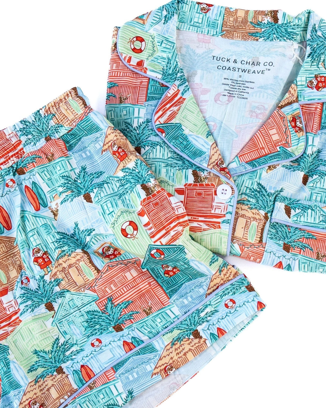 Blue Beach Huts Women&