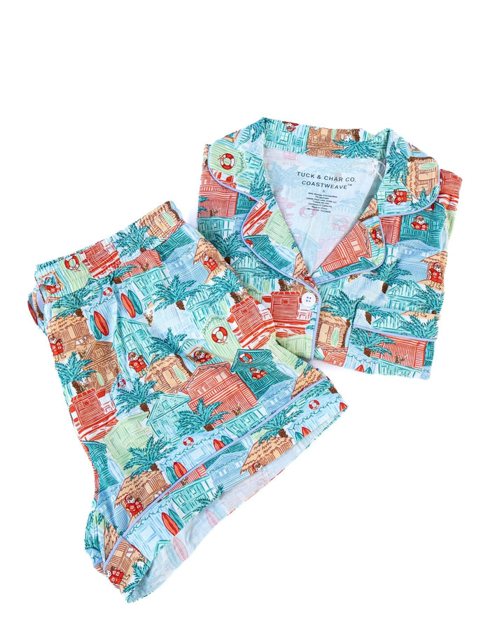Blue Beach Huts Women&