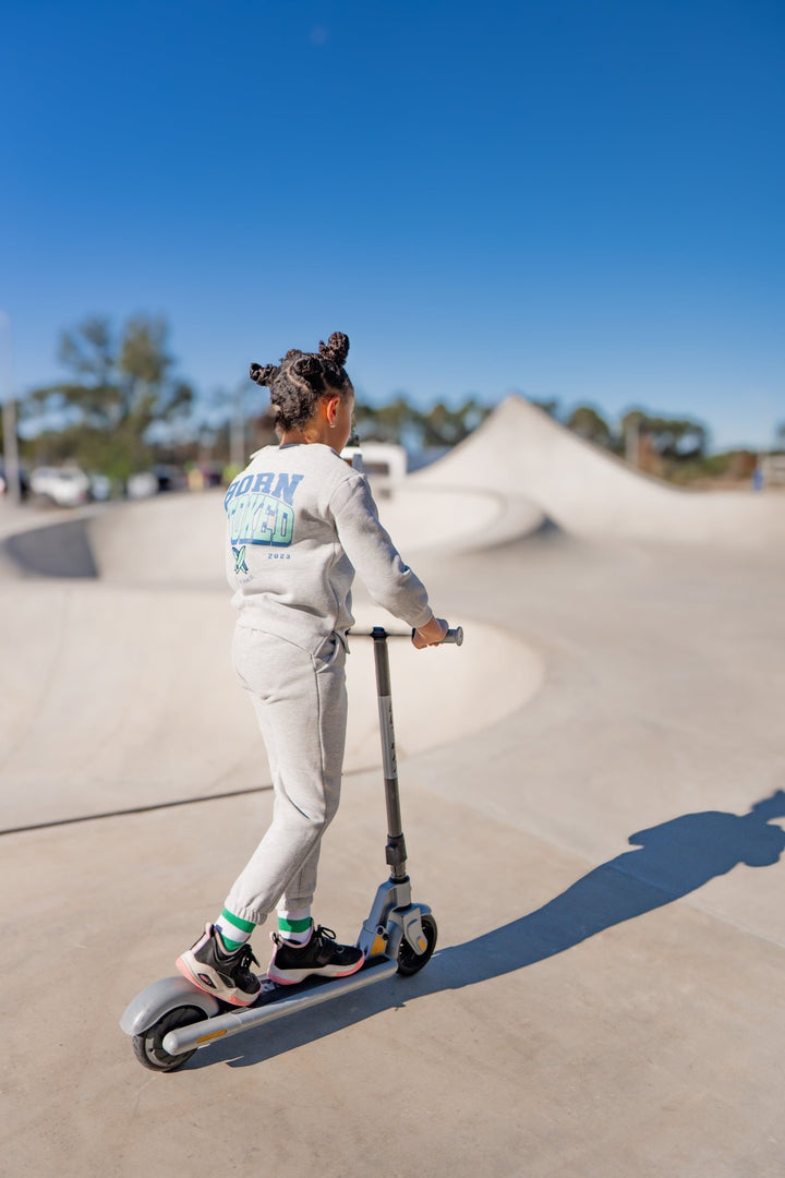 Born Stoked Sweatsuit- Blue/Green - Tuck &amp; Char Co.