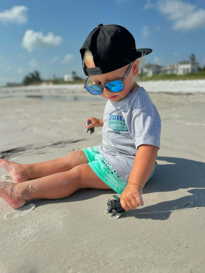 Born Stoked- T-Shirt - Tuck &amp; Char Co.