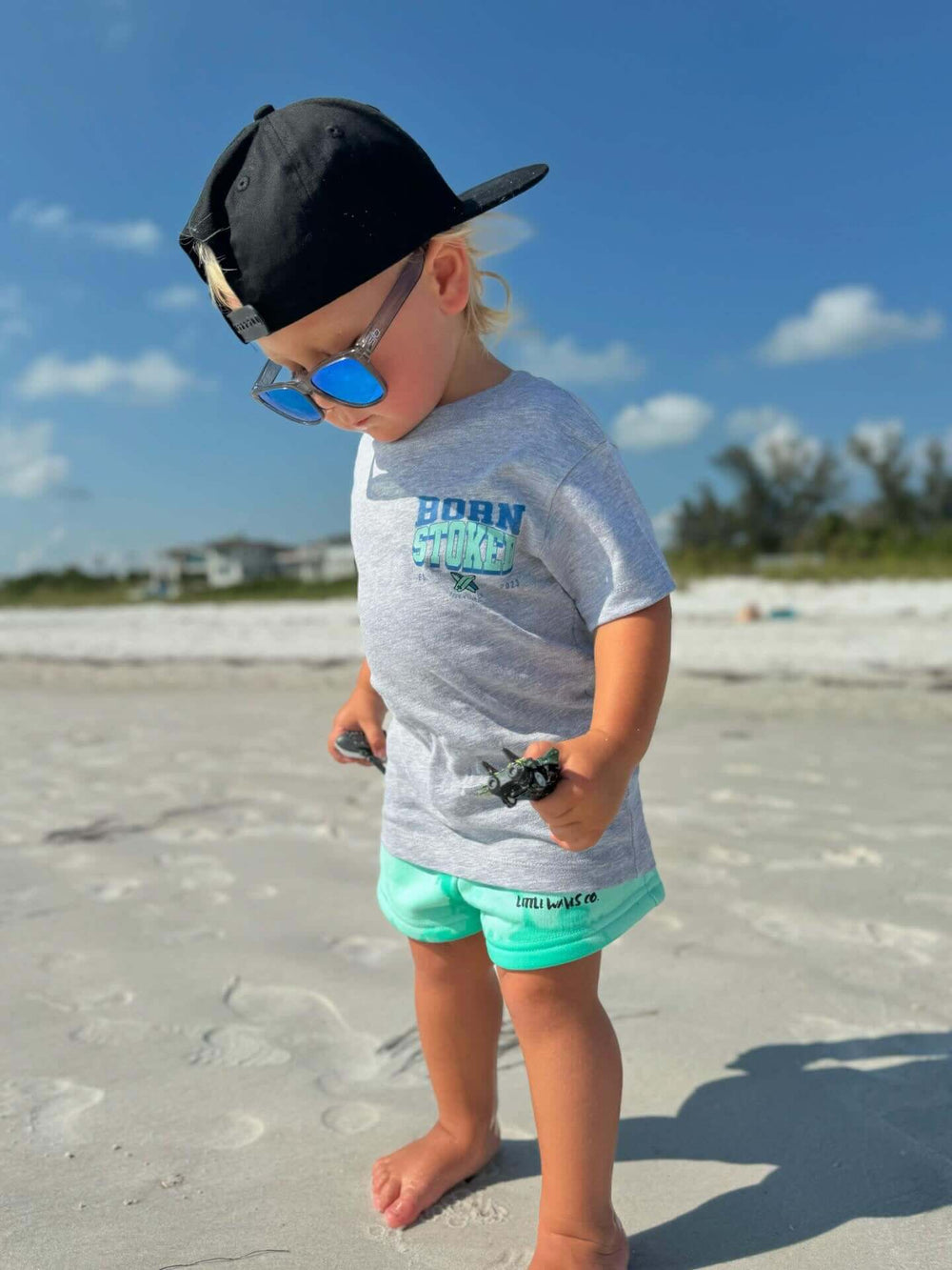 Born Stoked- T-Shirt - Tuck & Char Co.