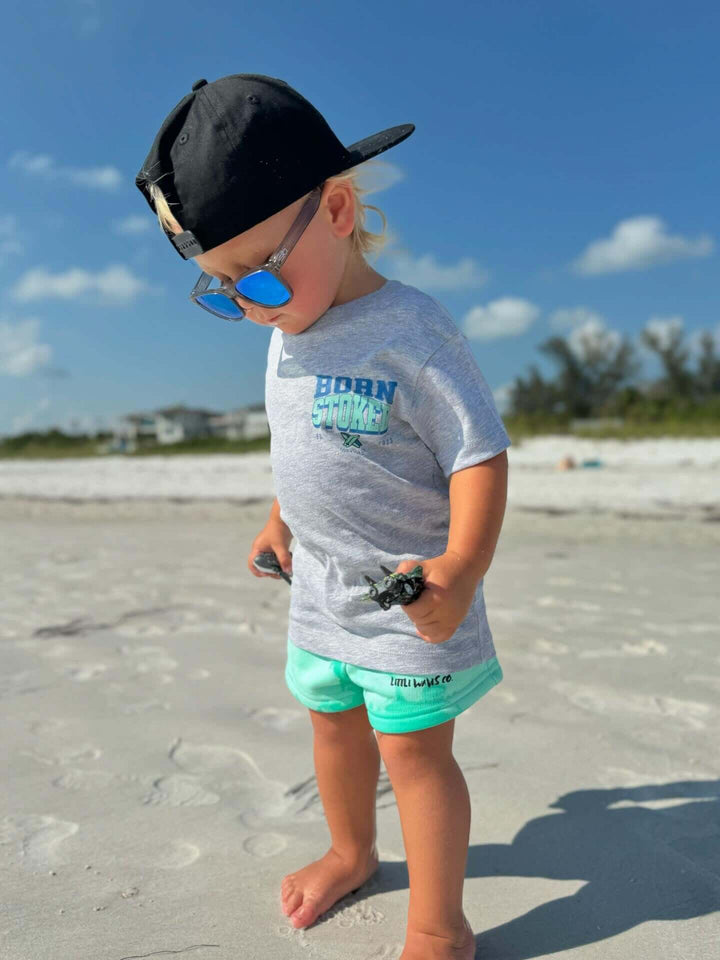 Born Stoked- T-Shirt - Tuck &amp; Char Co.