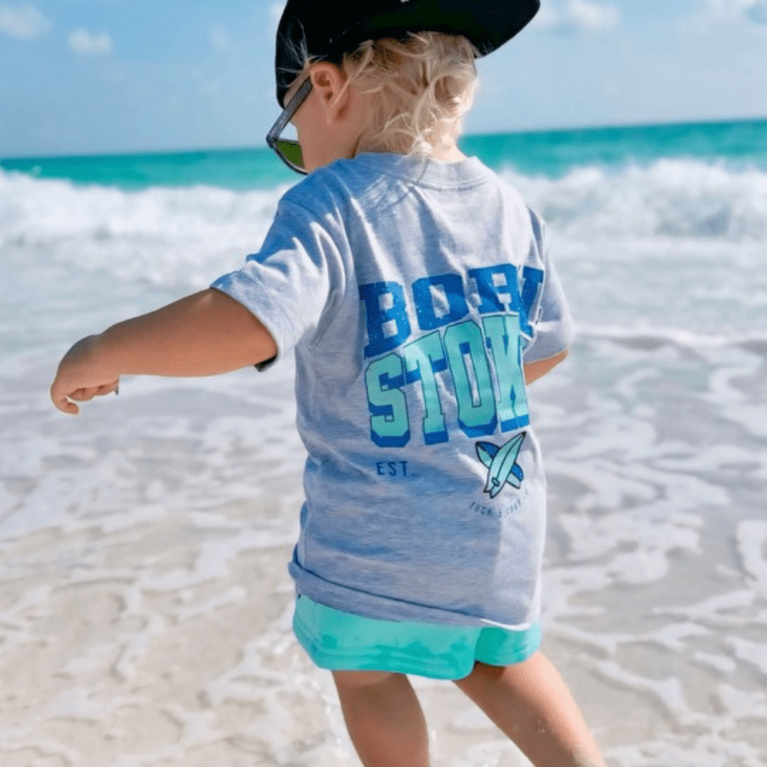Born Stoked- T-Shirt - Tuck & Char Co.