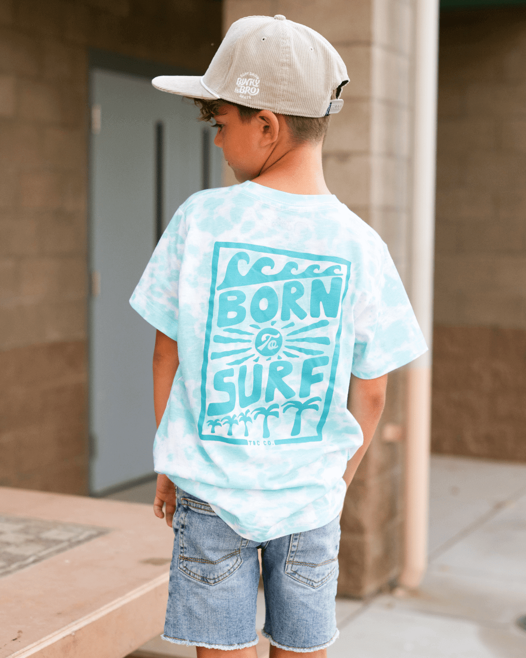 Born To Surf T-Shirt - Tuck &amp; Char Co.