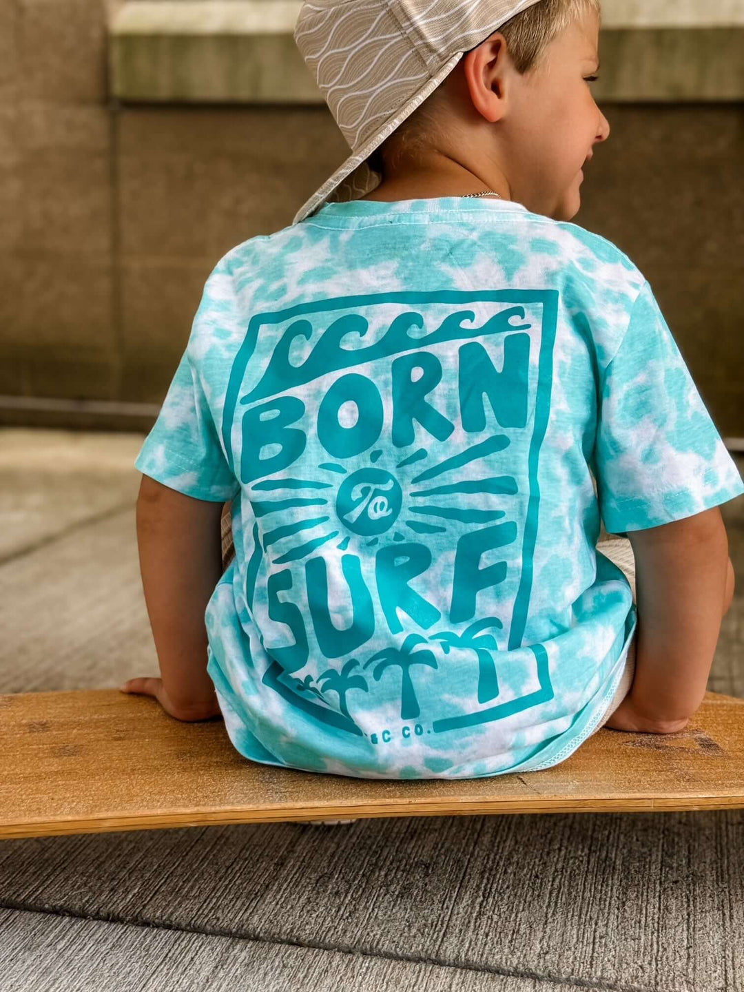 Born To Surf T-Shirt - Tuck &amp; Char Co.