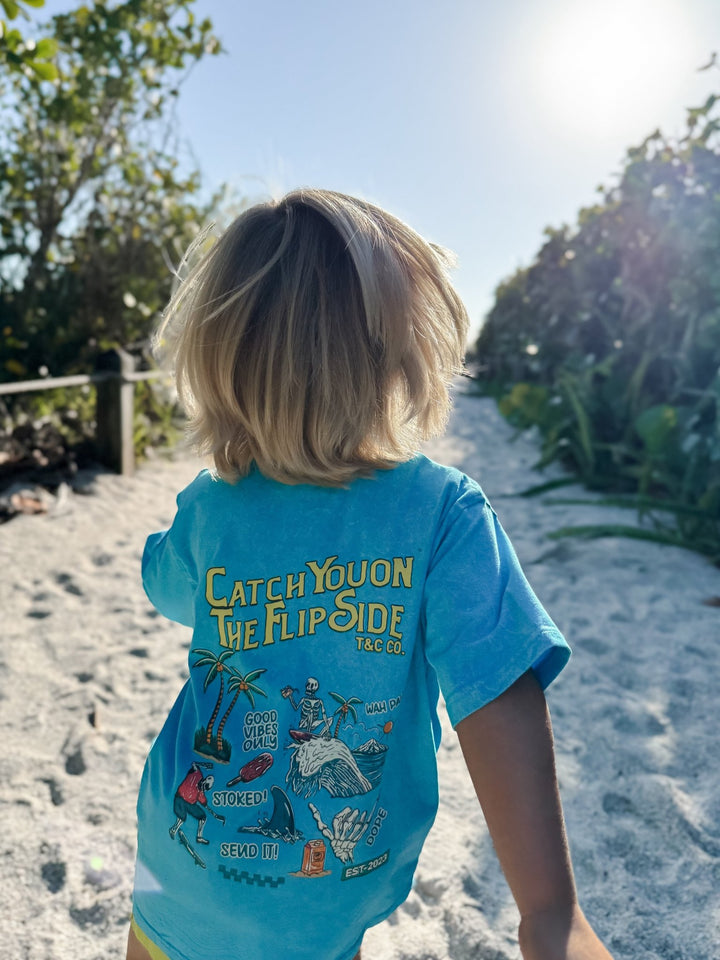 Catch You On the Flipside T-Shirt - Tuck &amp; Char Co.