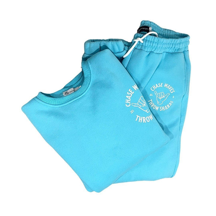Chase Waves Throw Shakas Adult Sweatsuit - Tuck &amp; Char Co.