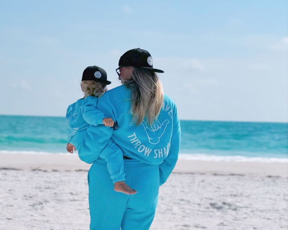 Chase Waves Throw Shakas Adult Sweatsuit - Tuck & Char Co.