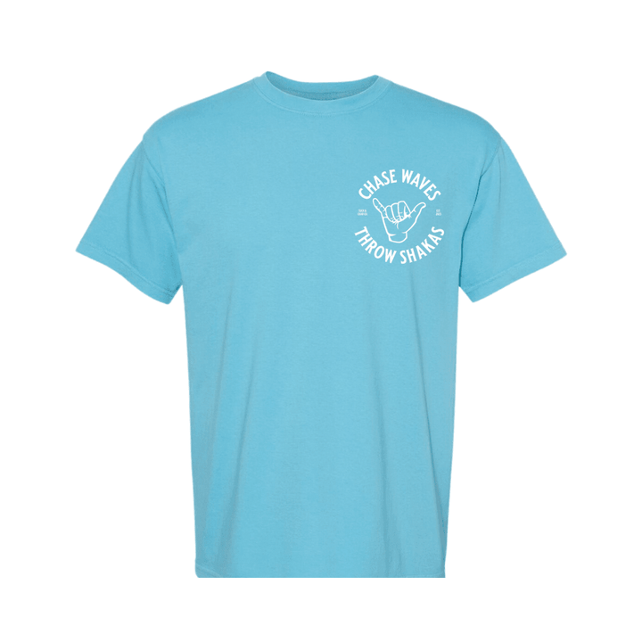 Chase Waves Throw Shakas Adult T-Shirt - Tuck &amp; Char Co.