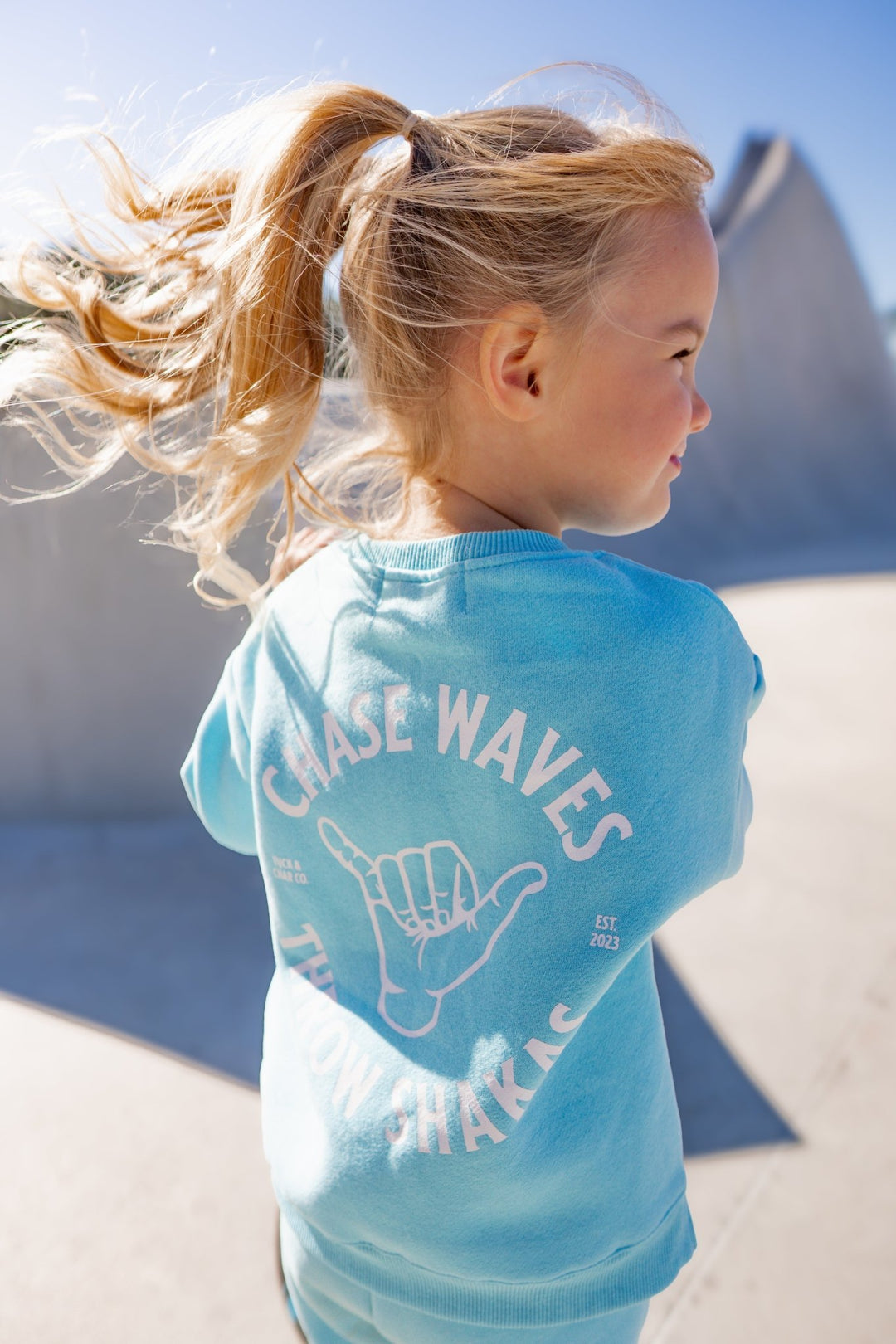 Chase Waves Throw Shakas Sweatsuit - Tuck &amp; Char Co.