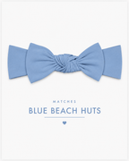 Coastal Christmas Baby Bow