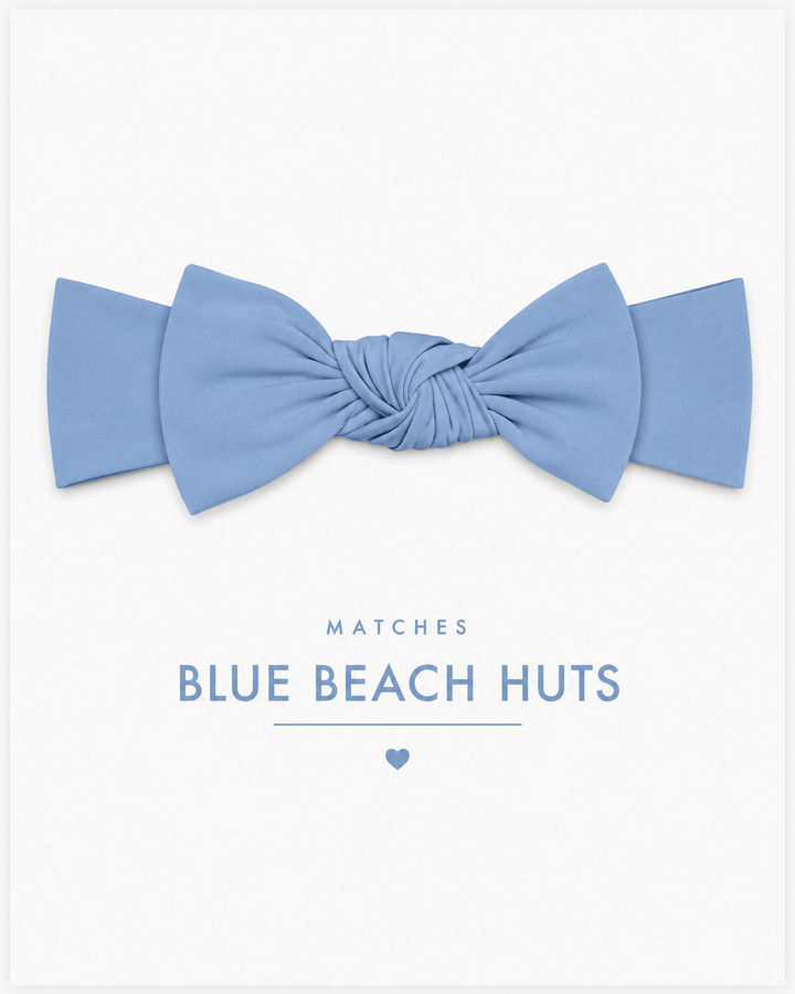 Coastal Christmas Baby Bow - Tuck &amp; Char Co.