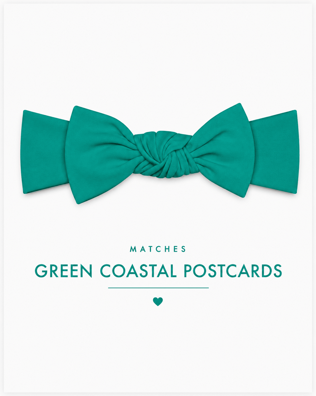 Coastal Christmas Baby Bow - Tuck &amp; Char Co.