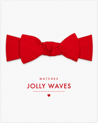 Coastal Christmas Baby Bow