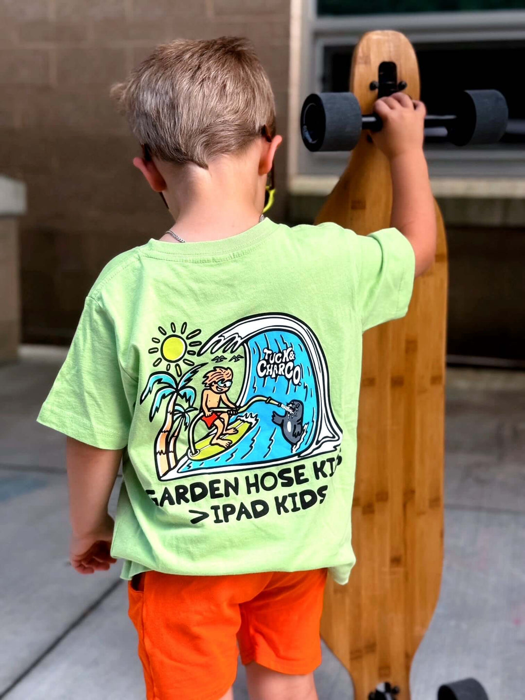 Garden hose Kids > iPad Kids T-Shirt - Tuck &amp; Char Co.