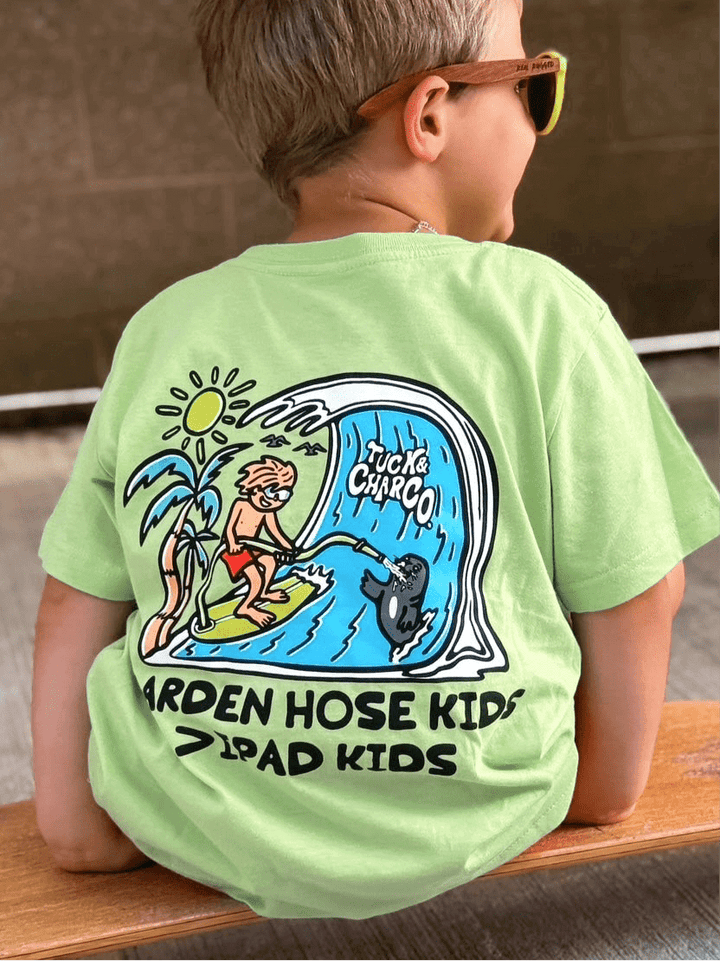 Garden hose Kids > iPad Kids T-Shirt - Tuck &amp; Char Co.