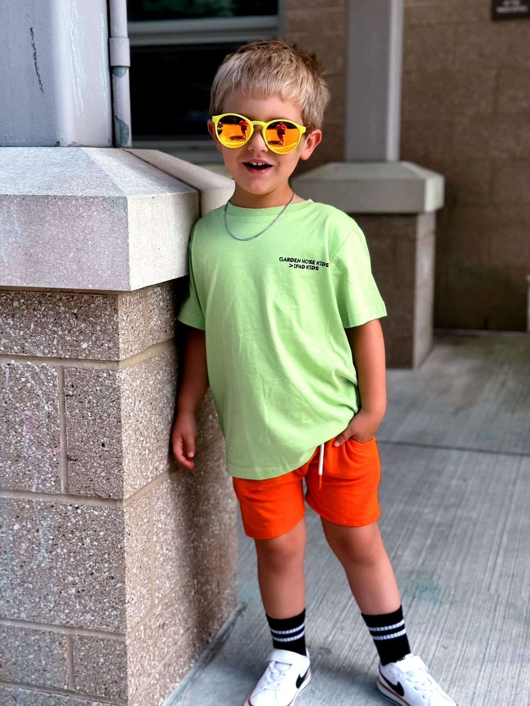 Garden hose Kids > iPad Kids T-Shirt - Tuck &amp; Char Co.