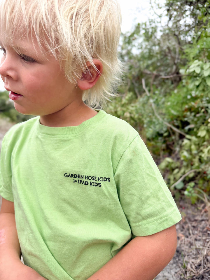 Garden hose Kids > iPad Kids T-Shirt - Tuck &amp; Char Co.