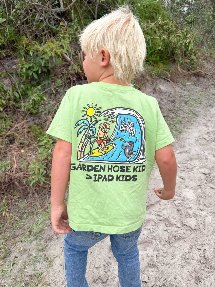 Garden hose Kids > iPad Kids T-Shirt - Tuck &amp; Char Co.