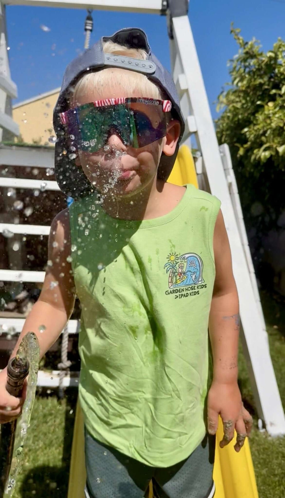 Garden hose Kids > iPad Kids Tank Top - Tuck &amp; Char Co.