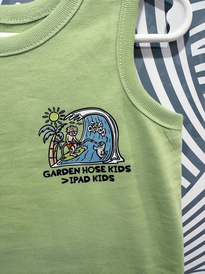 Garden hose Kids > iPad Kids Tank Top - Tuck &amp; Char Co.