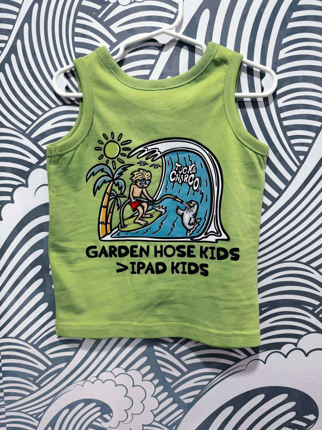 Garden hose Kids > iPad Kids Tank Top - Tuck &amp; Char Co.
