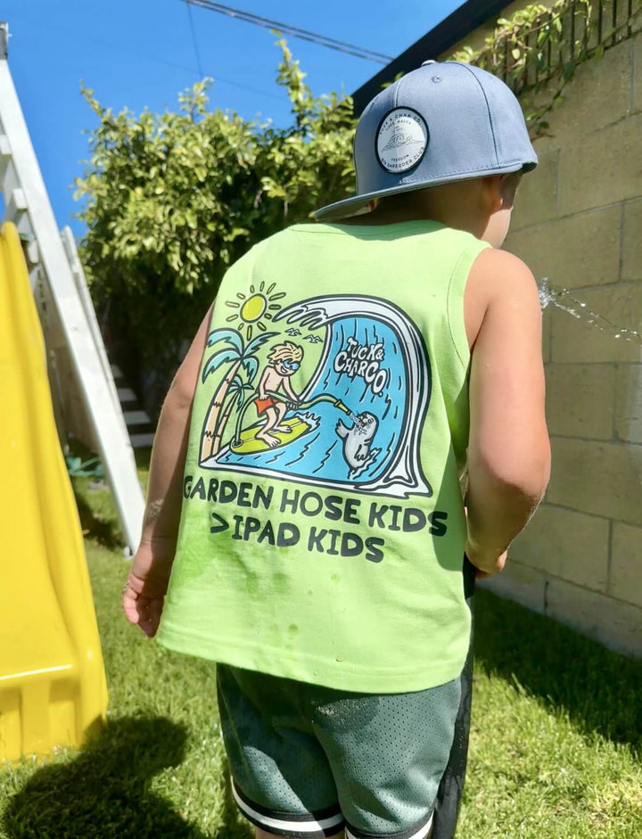 Garden hose Kids > iPad Kids Tank Top - Tuck &amp; Char Co.