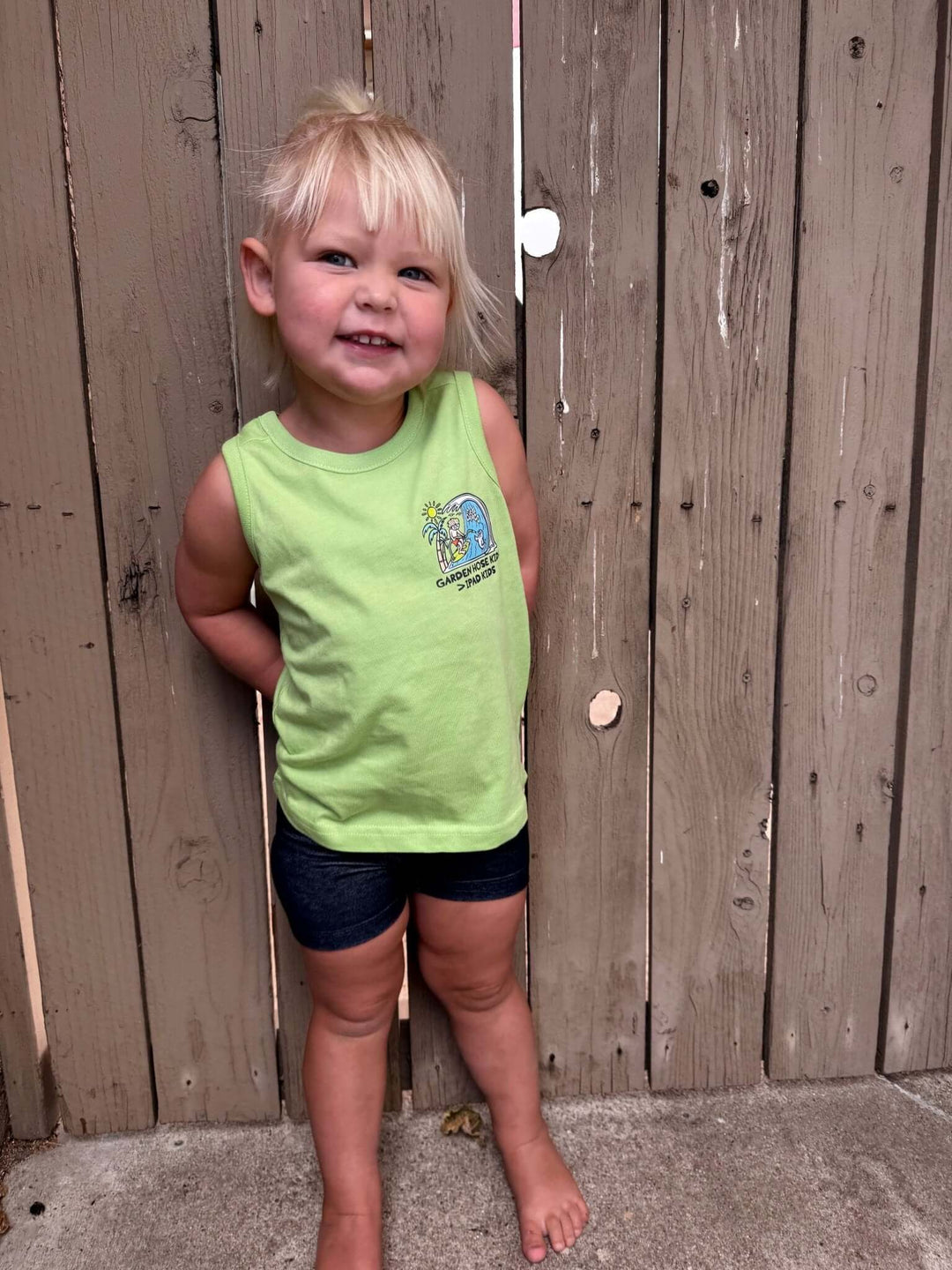 Garden hose Kids > iPad Kids Tank Top - Tuck &amp; Char Co.