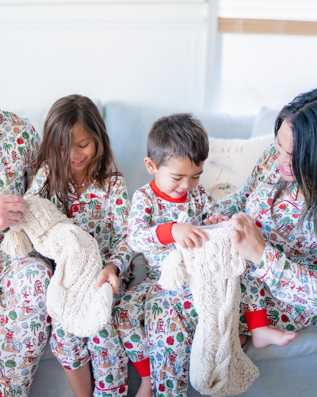 Jolly Waves Adult Unisex Button-Down Pajama Set - Tuck &amp; Char Co.