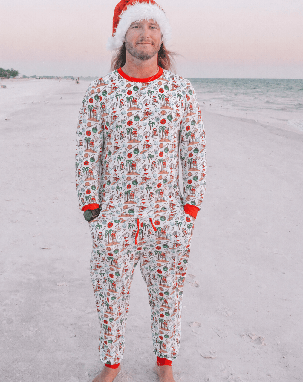 Jolly Waves Adult Unisex Jogger Pajama Set - Tuck & Char Co.